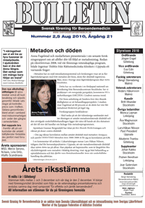 Bulletin nummer 2,5 2010